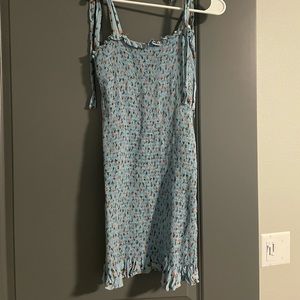 Intimately by Free People tie shoulder mini dress